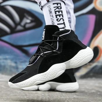 

OLOMM Breathable hot new product Men's Casual Shoes Popular Air Mesh Non-slip Comfortable Men Fashion Sneakers High QualityShoes