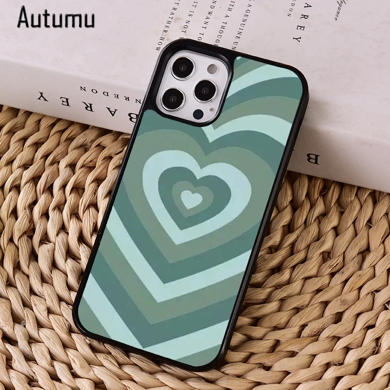Latte Love Green Phone Case Cover for iPhone 12 13 mini X XS XR 11 Pro Max SE 2020 5 6S 7 8 Plus Samsung Galaxy S9 S10 S20 S21 | Мобильные