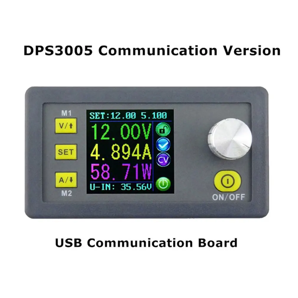 DPS3005 преобразователь напряжения ЖК-вольтметр функция связи Постоянное Напряжение Ток понижающий Регулируемый источник питания постоянного тока