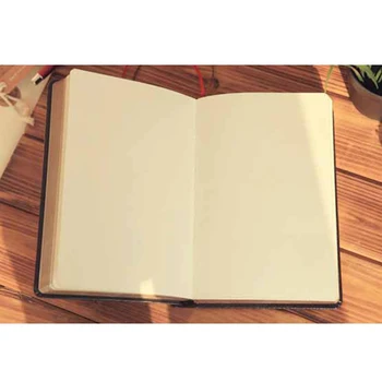 

Thick Portable Paper Office Notepad Planner Travel Diary Artificial Leather Gift Note Book Journals Vintage Stationery