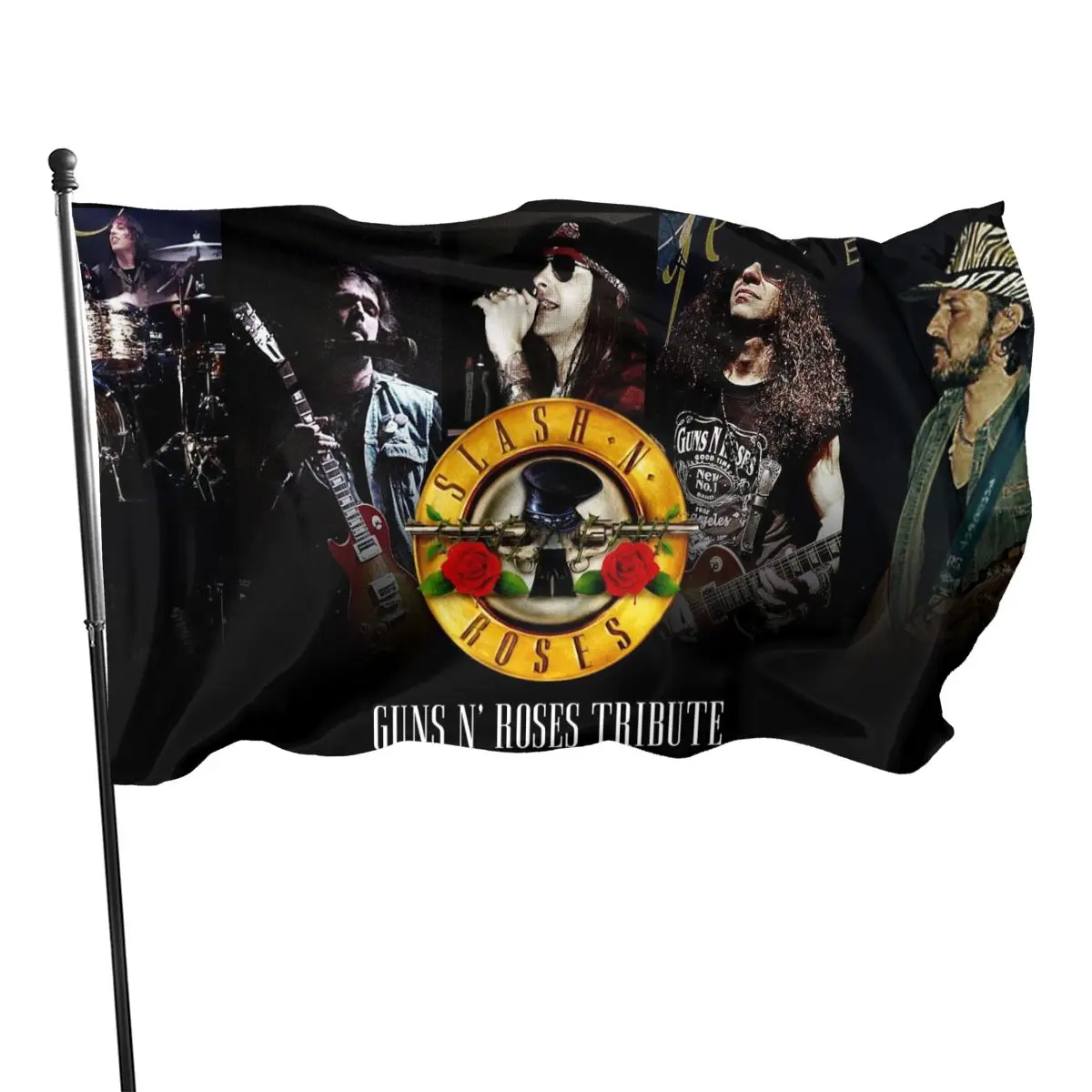 American Rock Band Guns And Roses flag for decoration 90x150cmFlags