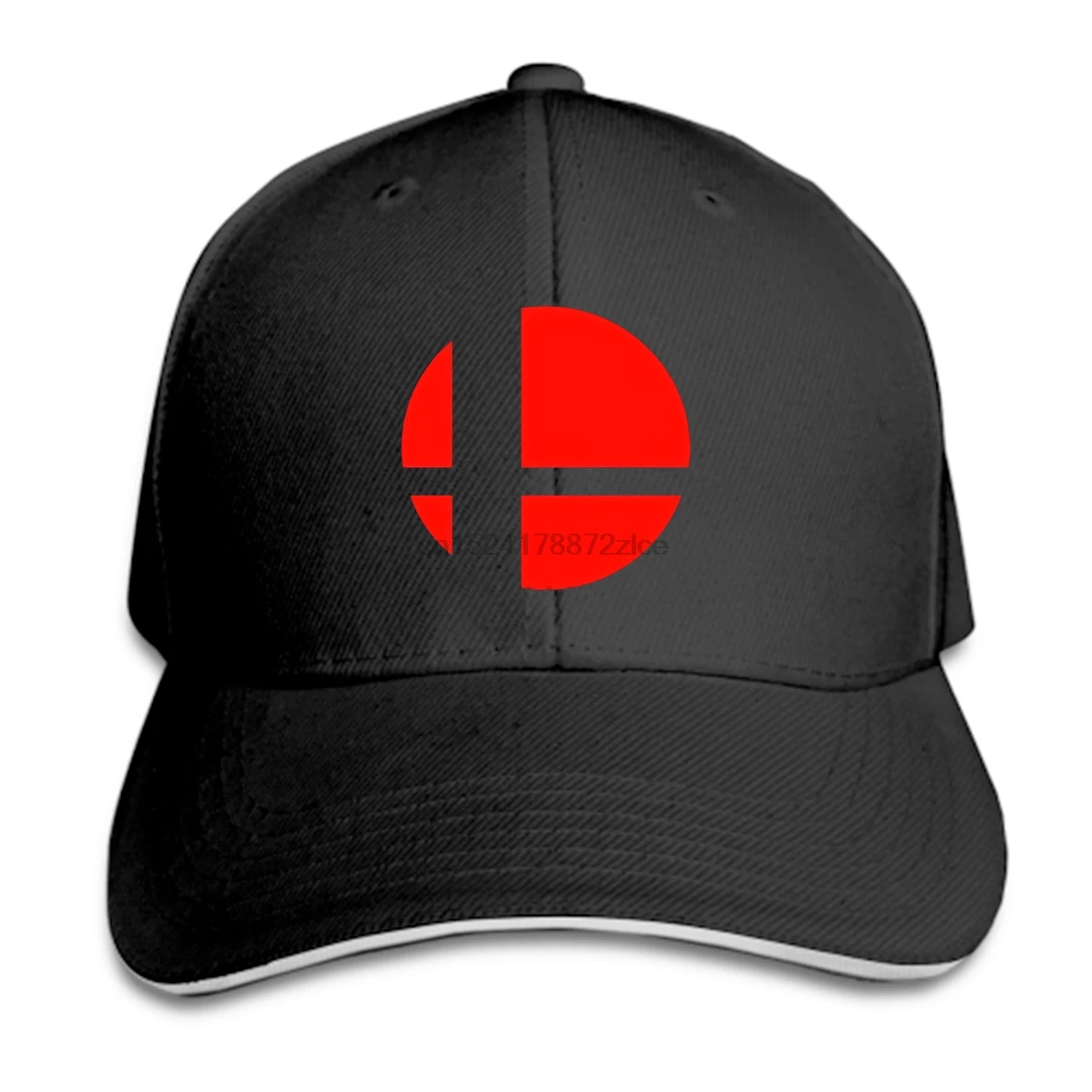 

Print Custom Baseball Cap SF Men's The Super Smash Brothers logo Hat Peaked cap