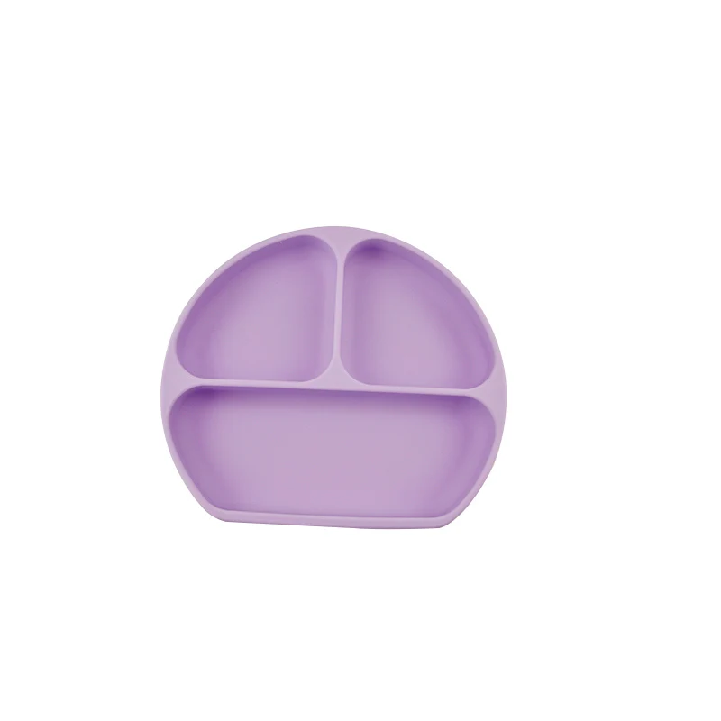 childrens dishes baby Silicone Sucker Bowl Baby Smile Face Plate Tableware Set Smile Face Baby Tableware Set kids plate