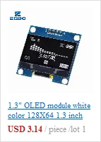 EGBO 1,54 Zoll 7PIN Weiß Blau OLED Bildschirm Modul SSD1309/CH1116G Laufwerk IC SPI Schnittstelle 128*64 – Detail 12