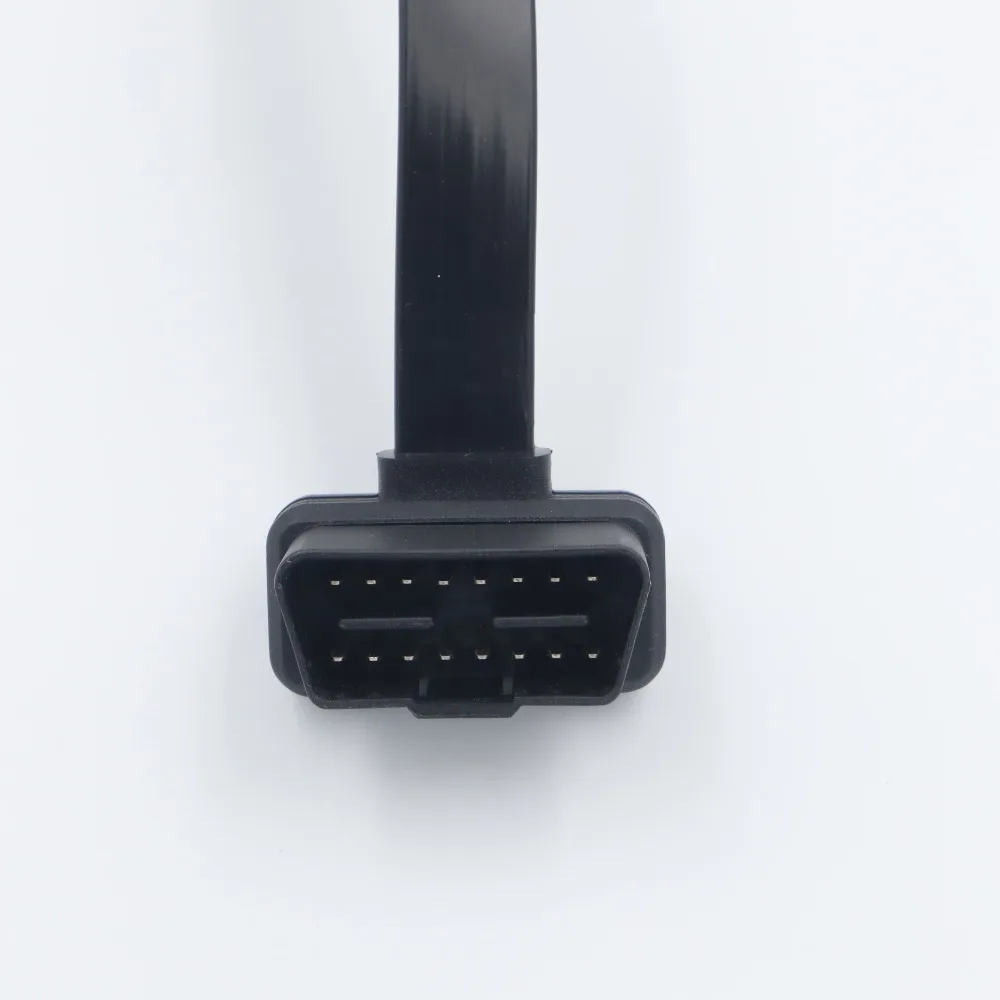 FINETRIPFull 16 pin 2 в 1 OBD2 удлинитель с переключателем Y Splitter obd Мужской Двойной Женский адаптер