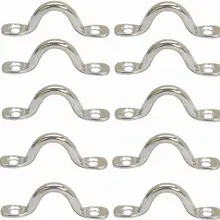 10 х проволока из нержавеющей стали ремешок для глаз парусный каяк оснащение для лодки Аксессуары