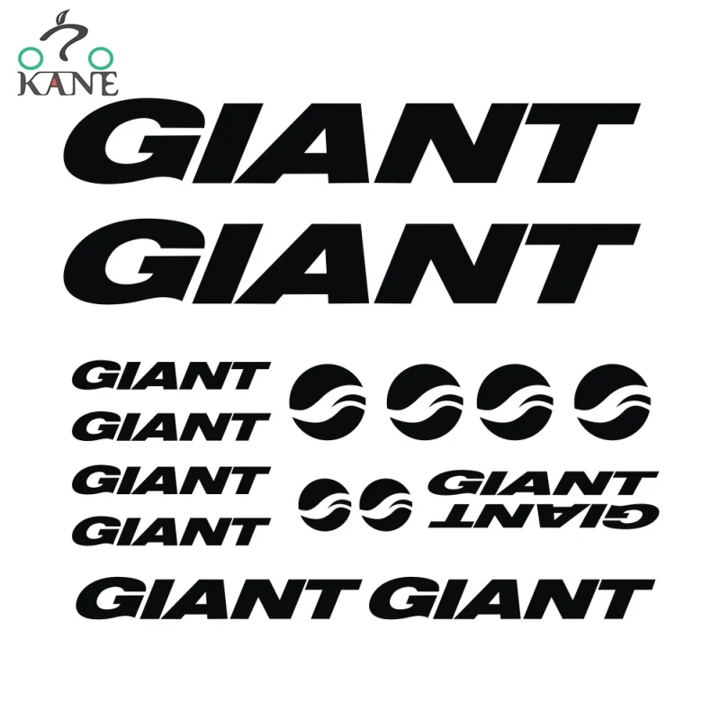 

Bicycle Vinyl Cut Decal Sticker For GIANT Art Decor , Stickers Decals Bicycles Bikes Cycles Frames Forks Mountain MTB BMX