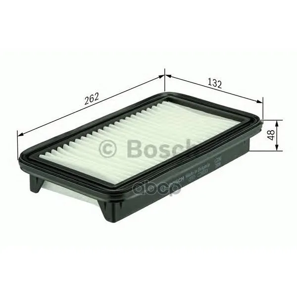 Фильтр Воздушный Hyundai: Accent Iii 05-, Accent Седан 05- Kia: Rio Ii 05-, Rio Ii Седан 05- Bosch арт. F026400093