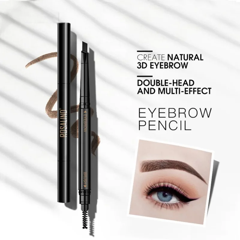 

Double Head Waterproof Automatic Eyebrow Pencil Long-lasting Smudge-proof Double-end Eyebrow Pen Easy To Wear Eyebrow#