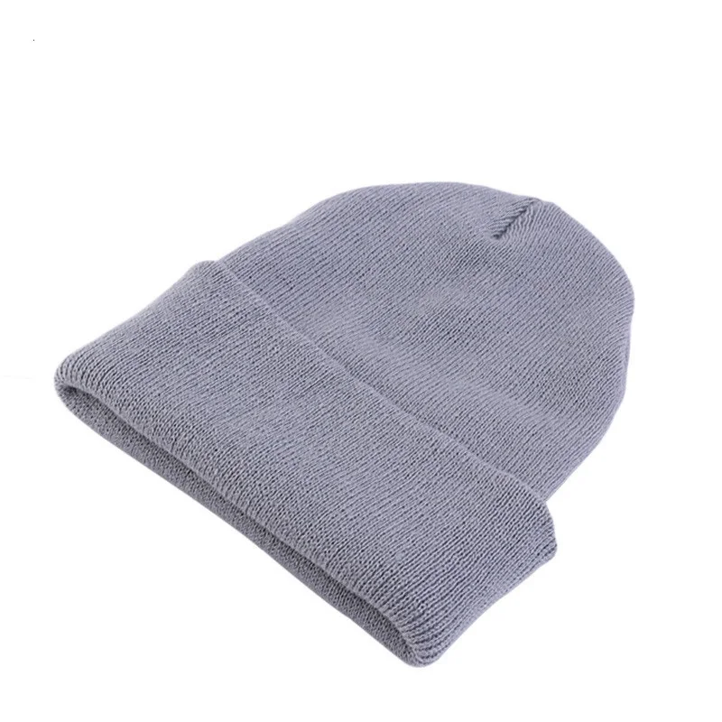 mens skully hat Solid  Unisex  Winter Autumn  Skullies & Beanies Knitting Bonnets new era skully beanie