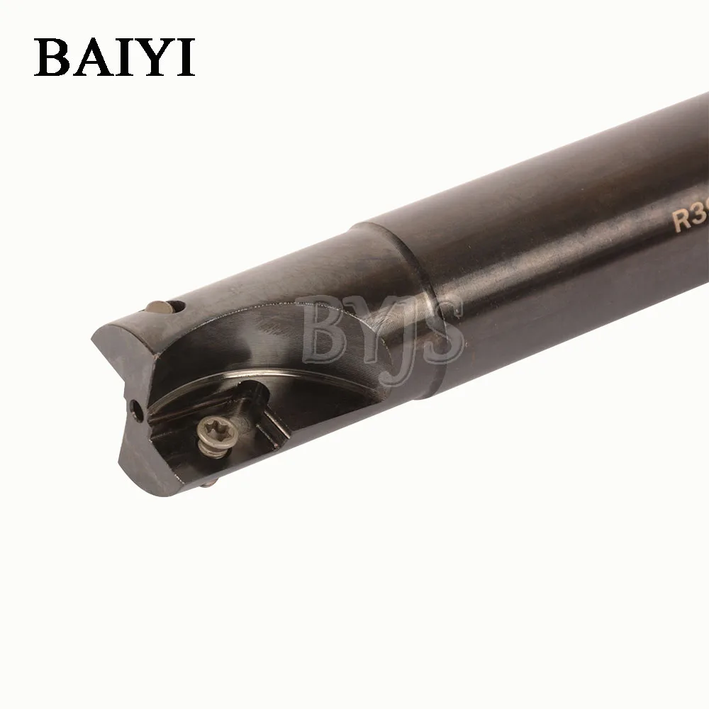 Фреза R390 C24-0.8R25-250 сменный конец фрезерный держатель хвостовик диаметр 24 мм длина 250 мм для вставки APKT1605 держатель