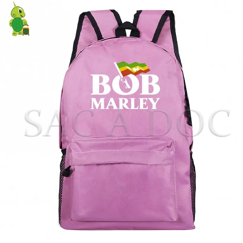 Bob Marley Legend рюкзак для подростков, брезентовые школьные сумки для женщин и мужчин, рюкзак для ноутбука, детские сумки для книг, Модный повседневный рюкзак для путешествий - Цвет: 6