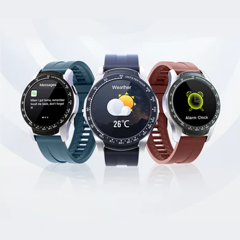 

Sports smart watch real-time heart rate monitoring dynamic interactive design music steps calories