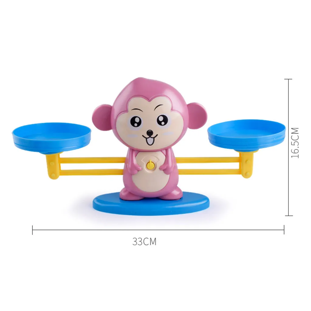 Креативные весы для игры с обезьянкой, Детские Игрушки для раннего обучения, развивающие игрушки для детей@ 45