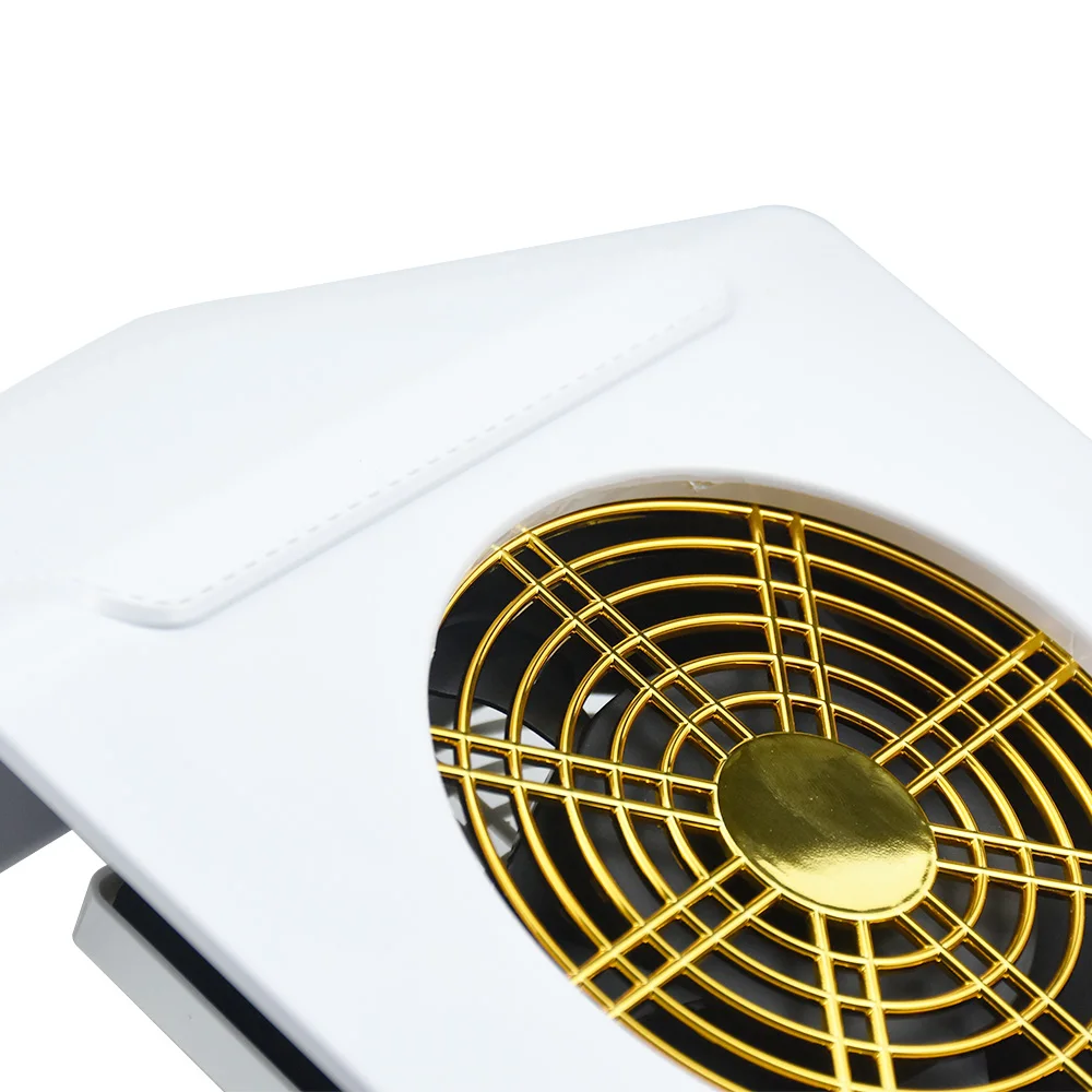 Kaufen Leistungsstarke 40W Nagel Staub Absaugung Collector Fan Staubsauger Maniküre Werkzeuge mit 2 Staub Sammeln Taschen Nail art Maniküre werkzeuge