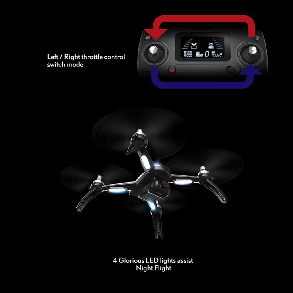 MJX B5W gps 5G 4K HD камера WiFi FPV Бесщеточный двигатель автоматический возврат RC Дрон с сумкой# g5