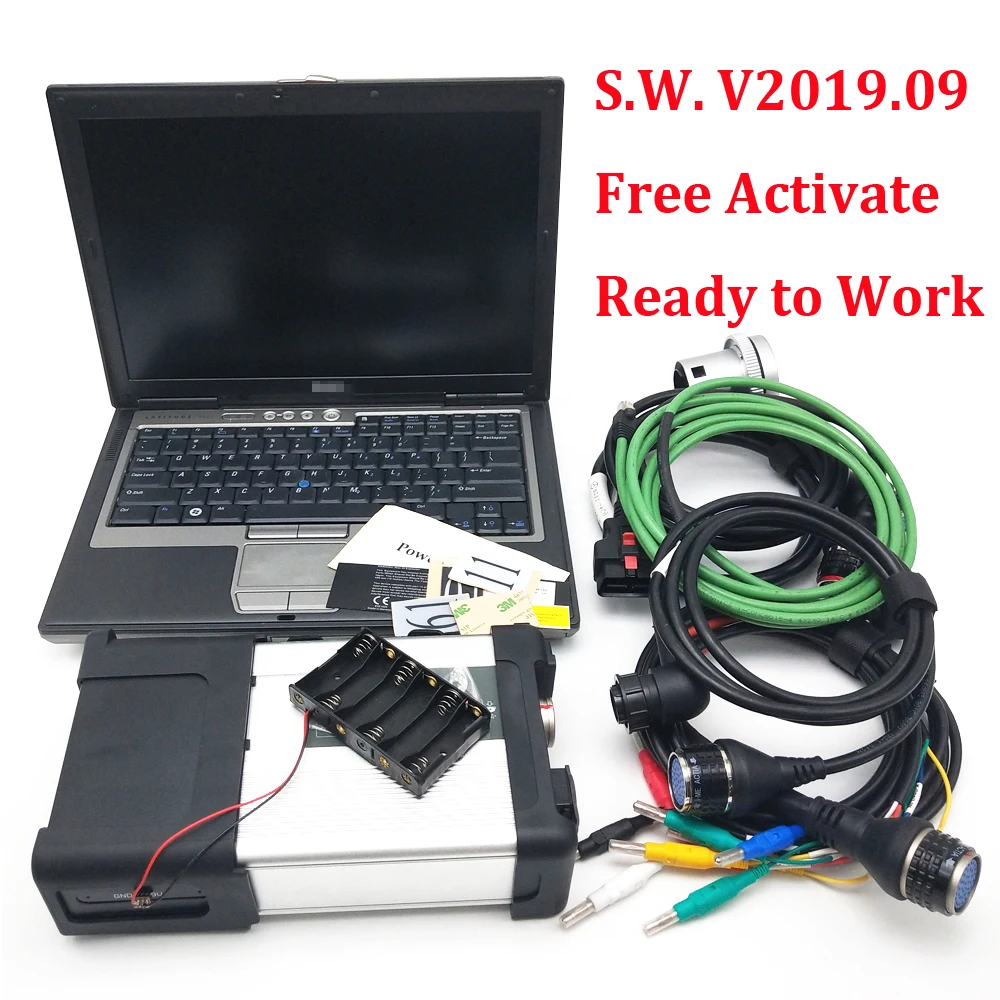 

Best Quality MB STAR C5 SD Connect Star C5 Diagnosis Scanner with Laptop D630 V2019.09 Software SD C5 Diagnostic Tool 12/24V