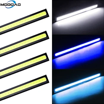 

2/4PCS COB DRL Fog Lamp 17cm Universal Daytime Running Light Drl LED Car External Light Auto Waterproof Car Styling Led DRL Lamp