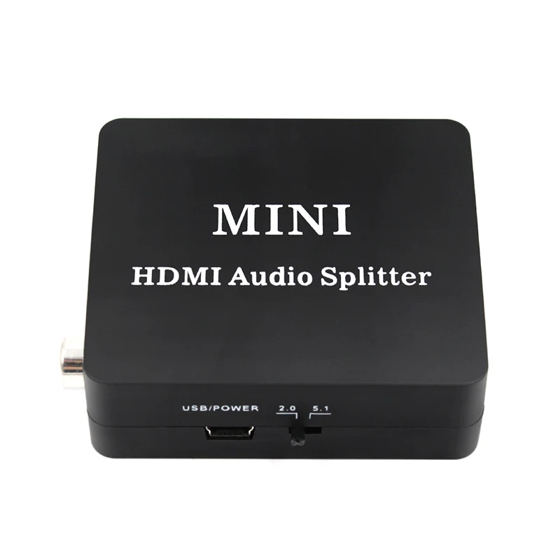 HDMI экстрактор сплиттер к SPDIF L/R 3 5 мм o видео конвертер с Usb кабелем|Корпуса и