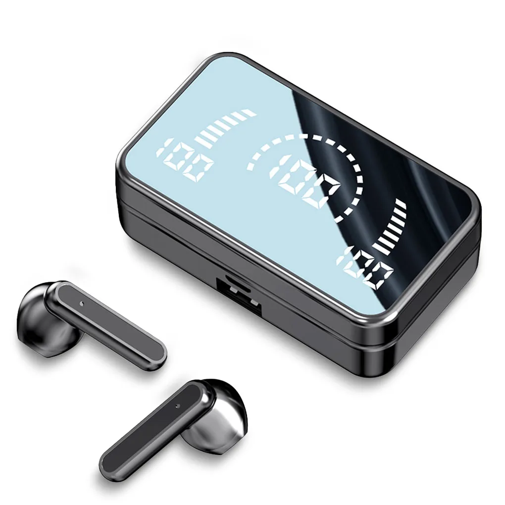 Wireless Earphones Bluetooth-Compatible Waterproof Smart Earbuds Stereo Sound IPX7 Sports With Microphone | Электроника