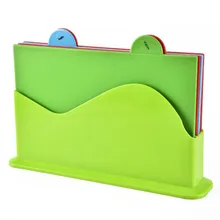 Разделочная доска Цвет кодовый Кухня разделочная доска блоки отдельно разделочная доска 4 шт./компл. Кухня посуда