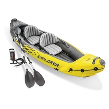 2-Person Inflatable boat sport kayak canoe pvc dinghy raft pump seat drop-stitch floor laminated professional Sport Water Kayak