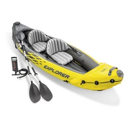 2-Person Inflatable boat sport kayak canoe pvc dinghy raft pump seat drop-stitch floor laminated professional Sport Water Kayak