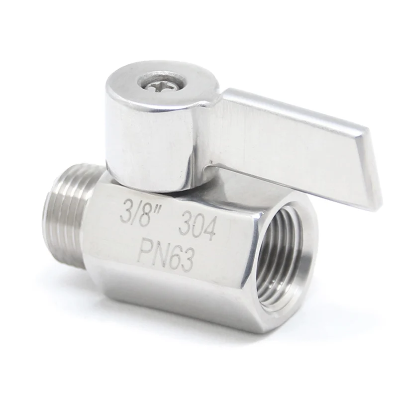 Рисунок 3 - Шаровой мини-клапан из нержавеющей