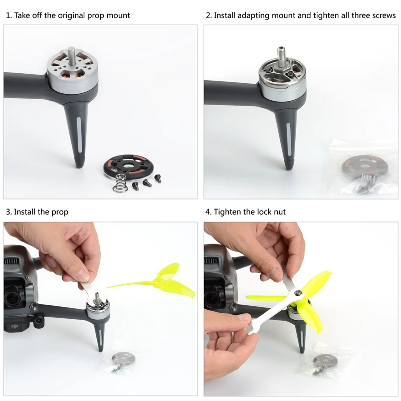 Dji fpv prop adapter hotsell