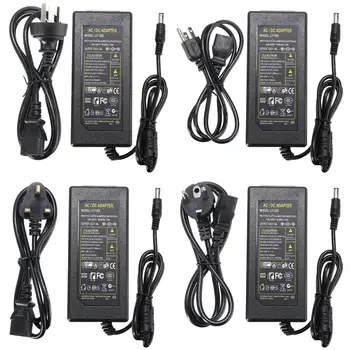 

AC 100-240V to DC 12V 5A 60W Power Adapter Supply Charger Adapter for LED Strip Light Output Interface 5.5mmx2.1mm