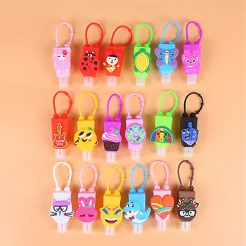 

1pc Animals Series Portable Cartoon Children Alcohol Disinfectant 30ml Water-free Gel Hand Sanitizer Antibacterial Liquid Set