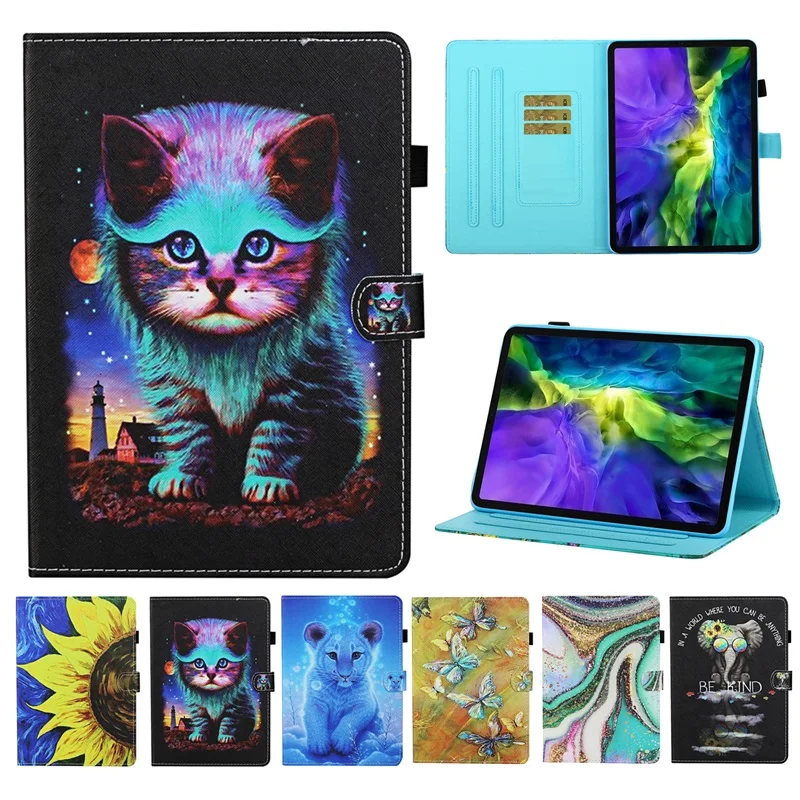 Чехол-подставка с животным узором для iPad Pro 11 чехол 2020 дюймов планшета Чехол 2018 |