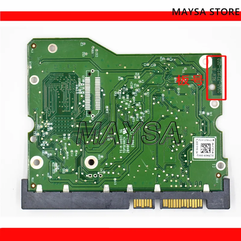 HDD PCB   μ ȸ  2060-771822-002 REV A P1 for WD 3.5 SATA ϵ ̺   