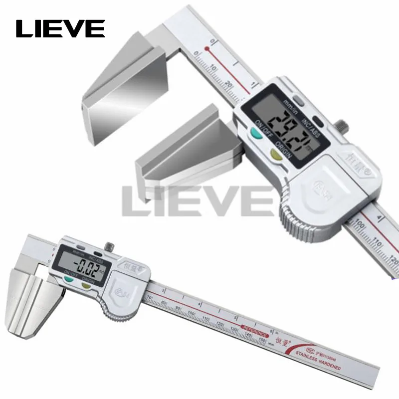 0150mm 6inch Wire rope calipers wide large jaw BROAD FACE cable