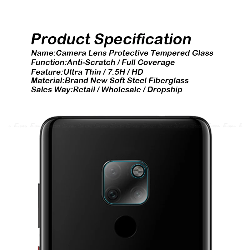 Protective Tempered Glass Film for Huawei Mate 20 Screen Protector Phone Camera Len Film for Huawei Mate 10 Lite 9 Glass