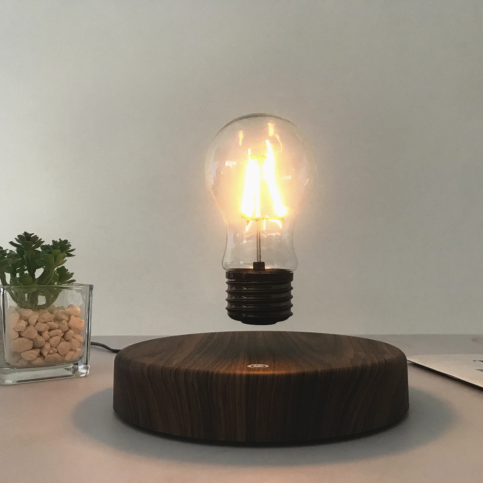 Magnetic Levitating Lamp Bulb Novelty Lighting Creative Night ...