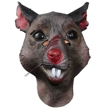 

Patygr Rat Mask Brown Mouse Animal Latex Movie Fancy Dress Party Masks NEW