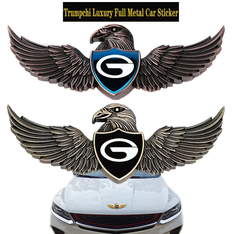 

Подходит для Trumpchi GS4 GS5 GS8 M6 M8 GA6 GA8 модифицированный 3D металлический Летающий орел логотип автомобиля значок наклейка Роскошные автомобильные аксессуары