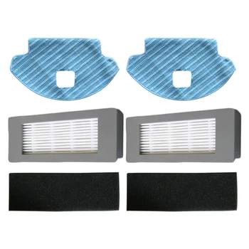 

2pcs Vacuum Filter Mop Cloths For ECOVACS DEEBOT OZMO 610 Household Cleaning Supplies Vac Cleaner Parts