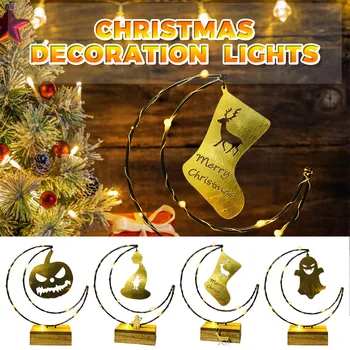 

Christmas Creative Decoration Wooden Gift Ornaments Outdoor Festival Ornaments Xmas Tree Bell Christmas Decorations For Home
