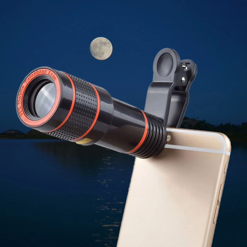 best zoom lens for mobile 2 IN 1 Lens Universal Clip 20x Zoom HD Universal Smartphone Optical Camera Monocular Camping Hunting Sports Telescope Focus Lens phone lens