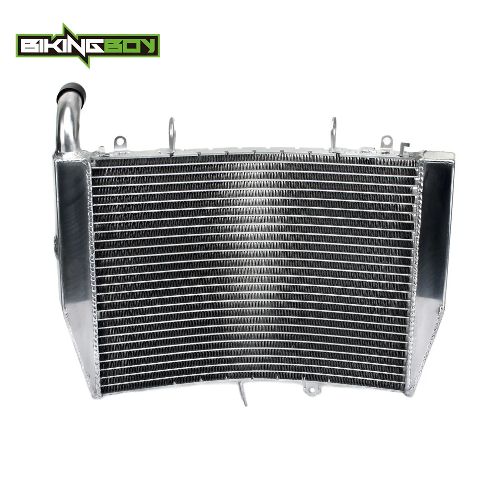 BIKINGBOY Вентилятор Cooler Замена радиатор алюминиевых сердечников для Honda CBR600RR 07-16 08 09, 10, 11, 12, 13, 14, 15 лет CBR 600RR - Цвет: SILVER