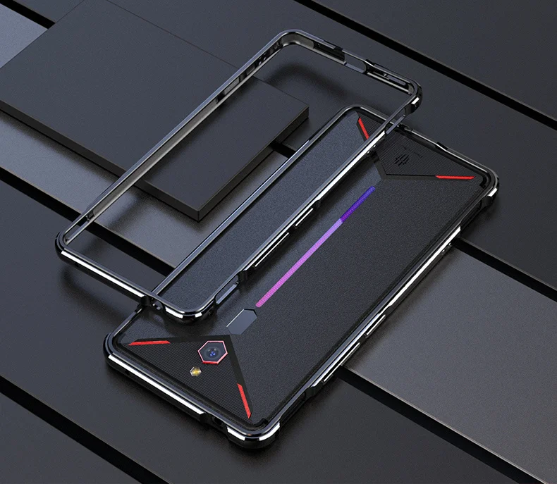 Роскошный Металлический Чехол-бампер для Nubia Red Magic 3, чехол, защита из алюминиевого сплава, защитный чехол-рамка для Nubia Red Magic 3, чехол