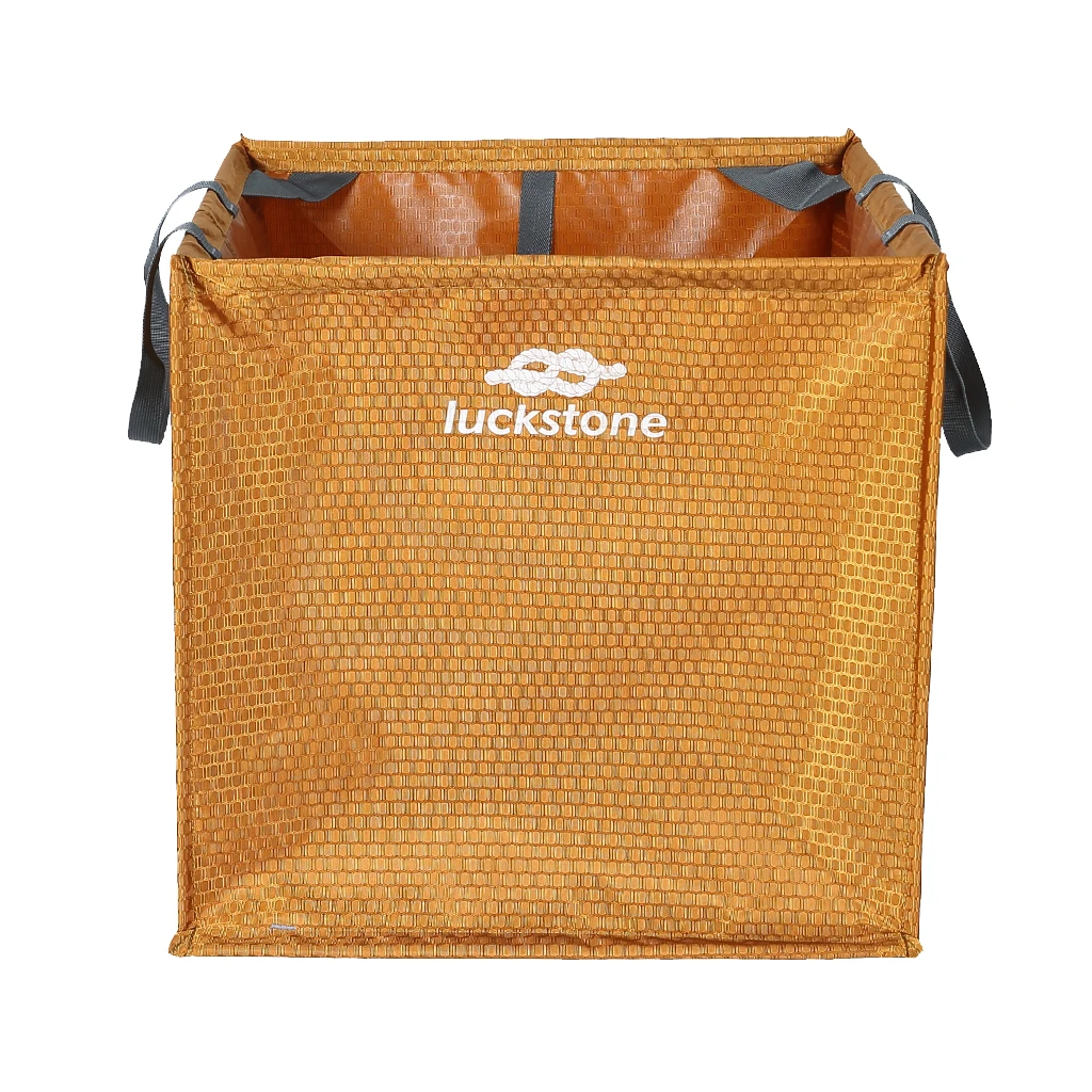 Nylon Arborist Throw Line Rope Cube, Outdoor Rock Climbing Exploring Gear Equipment Storage Bag 