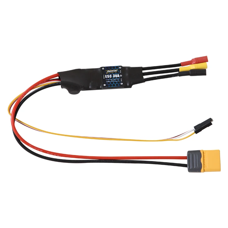 FMS Predator 40A 30A 20A бесщеточный ESC с 3A 2A Линейный BEC XT60 T Разъем для RC модели самолетов