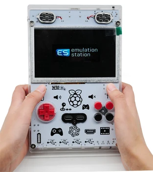 

2020 DIY 5.0 Inch HD IPS Screen Handheld Game Player with Raspberry Compute Module 3 Lite Game console Built-in Over 15000 Games