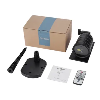 

BlinBlin-San 1 Solar Power Landscape Lawn Laser Light for Christmas Holiday Parties Landscape Garden Decoration