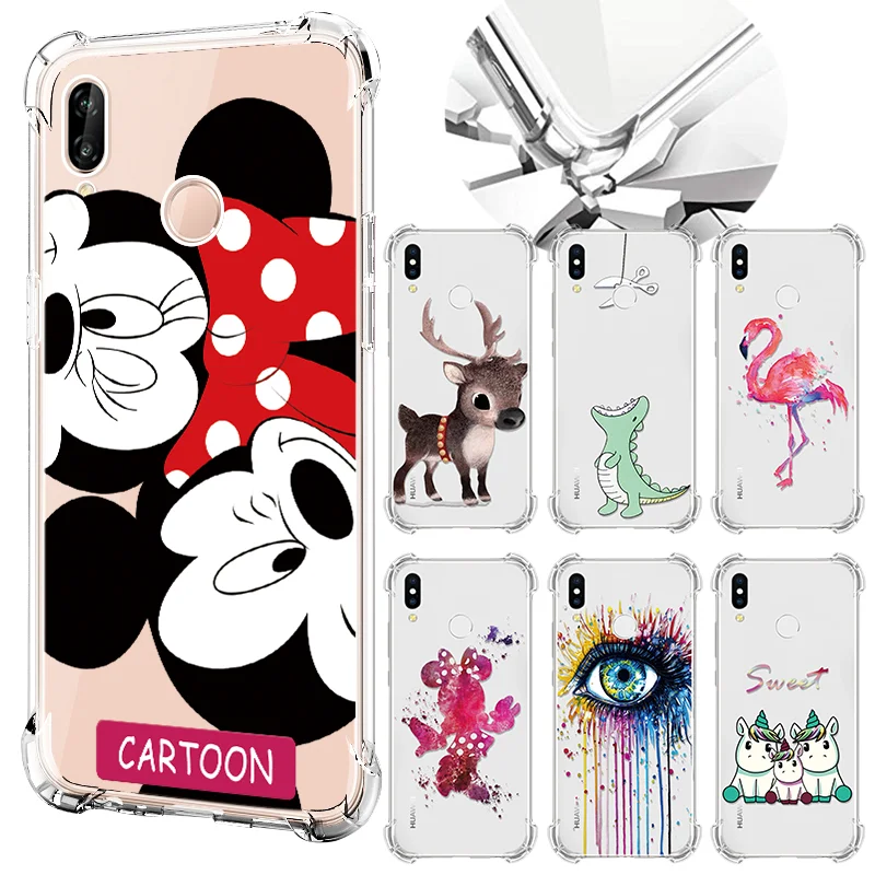 

Airbag TPU Case For Huawei Honor 9X Pro 8X 10i 20i 20 P20 P30 Mate 20 30 Lite P Smart Plus Y6 Y9 Prime 2019 Nova 5 5i Pro Covers