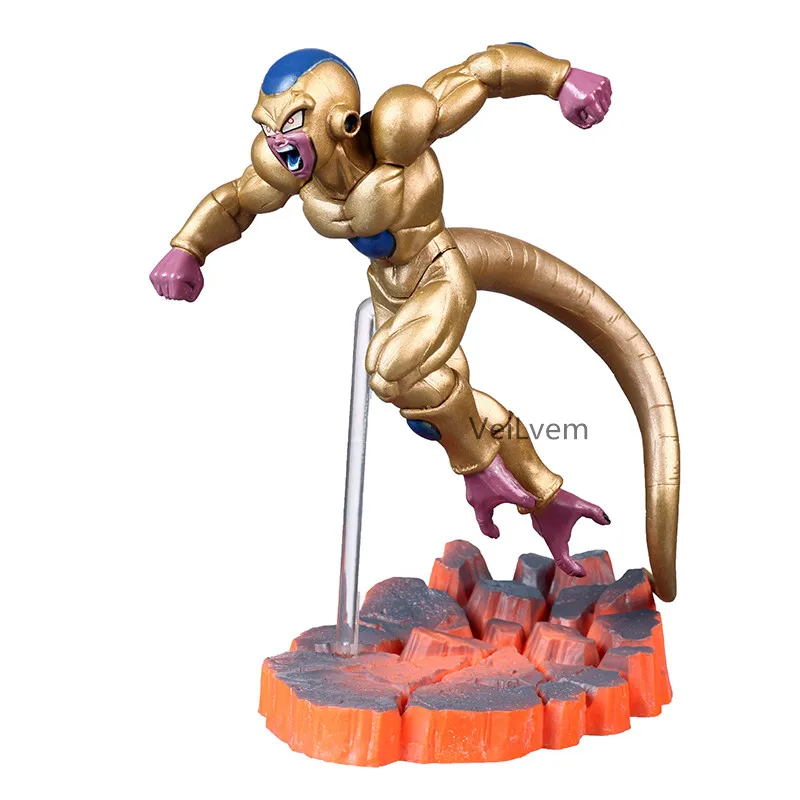 Dragon Ball Z Resurrection F Golden Frieza freeza морозильник против Гоку фигурка модель игрушки ПВХ Коллекционная кукла