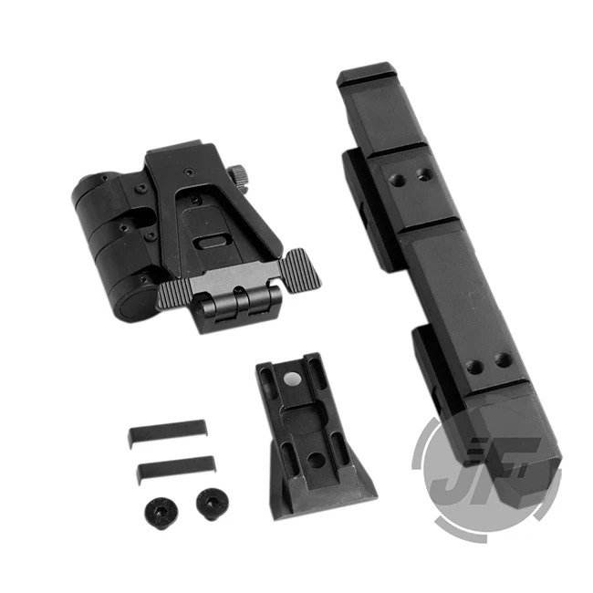 Тактическая Складная лупа крепление для EOTech G23 G33 3X Fit Left Hand 20 мм Picatinny Rail Flip-To-Side Quick Detach w/5/" Riser